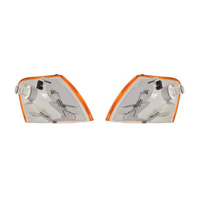 Rareelectrical - New Amber Turn Signal Light Pair Compatible With Volkswagen Passat 98 Vw2531106 3B0953042a - Image 4