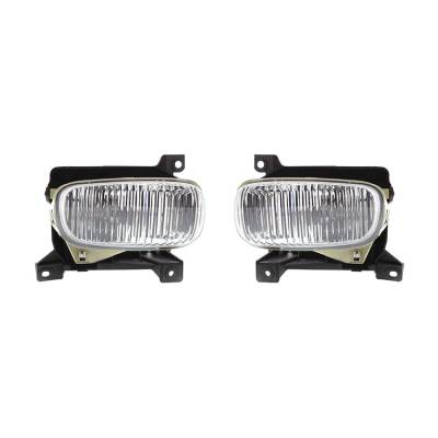 Rareelectrical - New Pair Of Fog Lights Compatible With Toyota Tundra 00-06 812100C010 812200C010 81210-0C010 - Image 2