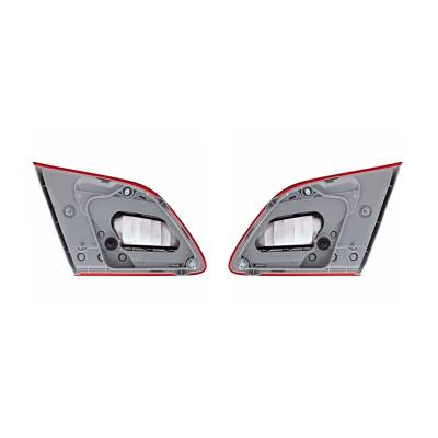 Rareelectrical - New Inner Tail Light Pair Compatible With Nissan Sentra 2013 2014 2015 Ni2802102 26550-3Sh5a - Image 4