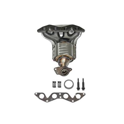 Rareelectrical - New Catalytic Converter Compatible With Acura Honda Civic 2001-2005 By Part Numbers 514006 642281 - Image 3