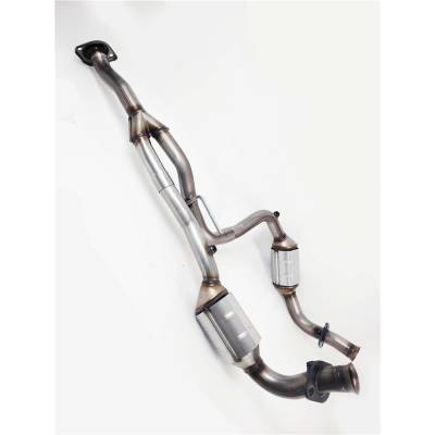 Rareelectrical - New Catalytic Converter Compatible With Jeep Liberty 2005-2006 By Part Numbers 446015 645798 20424 - Image 2