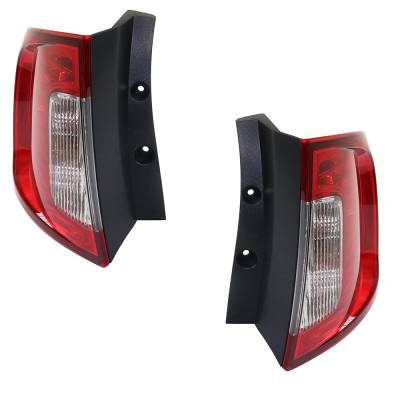Rareelectrical - New Pair Of Tail Lights Compatible With Ford Edge Limited Se Sel Sport Utility 2011-2014 By Part - Image 4