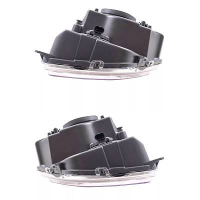 Rareelectrical - New Pair Of Headlights Compatible With Jeep Liberty Jet Limited Renegade Sport Utility 2008-2012 By - Image 4