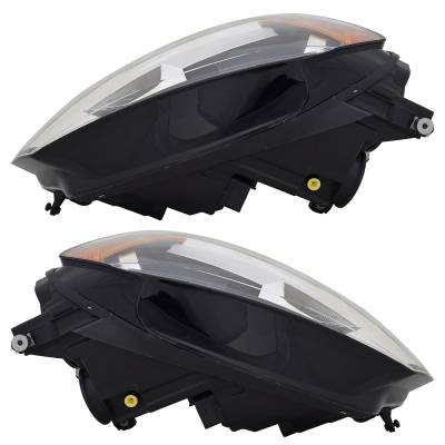 Rareelectrical - New Pair Of Headlights Compatible With Volkswagen Golf Sportwagen Tdi S Hatchback 2015 2016 2017 By - Image 5