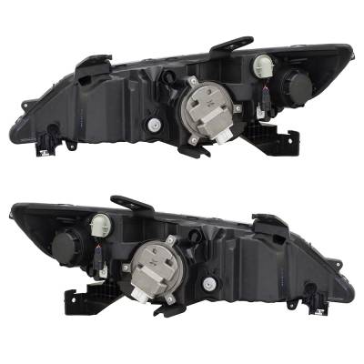 Rareelectrical - New Pair Of Headlights Compatible With Acura Tlx Sh-Awd Sedan 2015 2016 2017 By Part Numbers - Image 2
