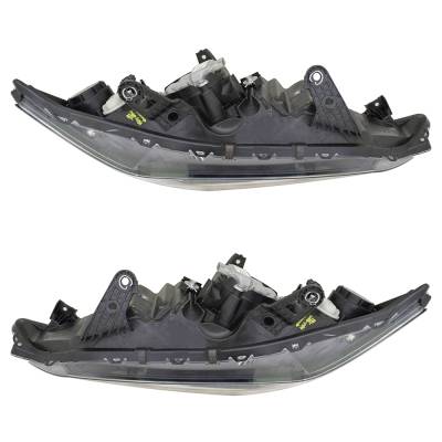 Rareelectrical - New Pair Of Headlights Compatible With Acura Tlx Sh-Awd Sedan 2015 2016 2017 By Part Numbers - Image 3