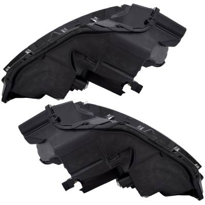 Rareelectrical - New Pair Of Headlights Compatible With Nissan Rogue Sl Sport Utility 4-Door 1.5L 2.5L 2021 2022 2023 - Image 6