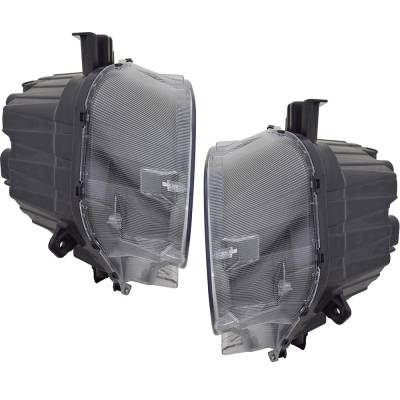 Rareelectrical - New Pair Of Headlights Compatible With Hyundai Santa Fe Sel Sport Utility 4-Door 2.4L 2019 2020 By - Image 4