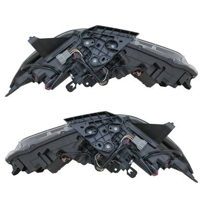 Rareelectrical - New Pair Of Headlights Compatible With Nissan Altima Sr Sedan 2016 2017 2018 By Part Numbers - Image 4