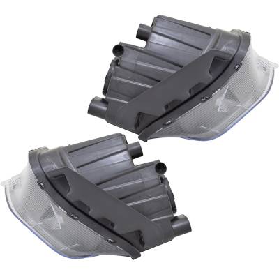 Rareelectrical - New Pair Of Headlights Compatible With Hyundai Santa Fe Se Sport Utility 4-Door 2.4L 2019 2020 By - Image 5