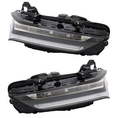 Rareelectrical - New Pair Of Headlights Compatible With Acura Tlx Base Sedan 4-Door 2.0L 2021 2022 By Part Numbers - Image 4