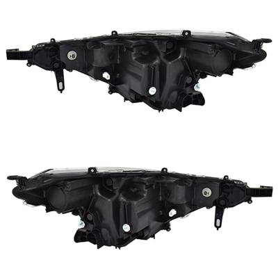 Rareelectrical - New Pair Of Headlights Compatible With Toyota Corolla Cross L Le Hybrid S Se Sport Utility 2022 2023 - Image 2