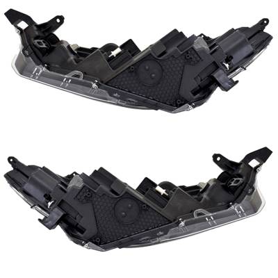 Rareelectrical - New Pair Of Headlights Compatible With Toyota Corolla Cross L Le Hybrid S Se Sport Utility 2022 2023 - Image 3