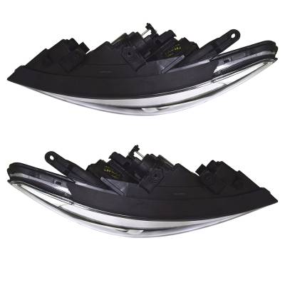 Rareelectrical - New Pair Of Headlights Compatible With Hyundai Santa Fe Sport Base 2.4L 2017 2018 By Part Number - Image 6