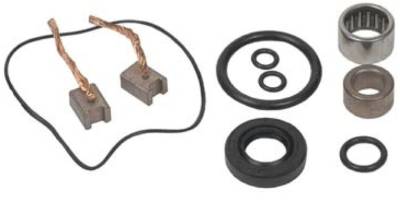 New Starter Compatible With Rebuild Kit 1985-88 Kawasaki Atv Klf185 Bayou 21163-1076 2116310726