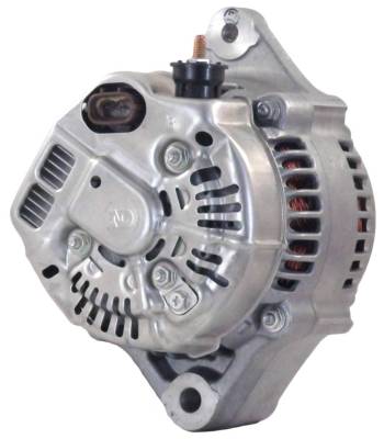 Rareelectrical - New 12V 90 Amp Alternator Compatible With Buhler Loader 19279-64010 19279-64011 101211-0690 - Image 4
