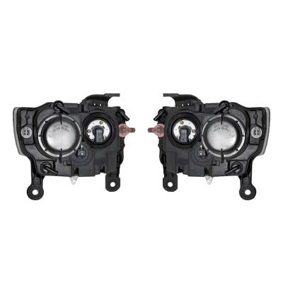 Rareelectrical - New Pair Of Headlights Compatible With Jeep Grand Cherokee 3.0L 3.6L 2014-2016 68110996Af Ch2503247 - Image 3