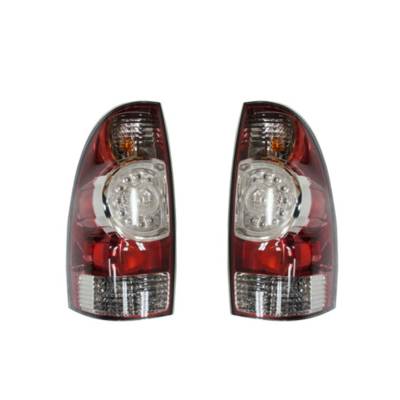 Rareelectrical - New Tail Light Pair Compatible With Toyota Tacoma 2009-15 8155004160 To2801177 81550-04160 To2800177 - Image 2
