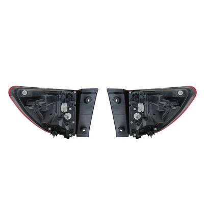 Rareelectrical - New Pair Of Tail Lights Compatible With Honda Pilot Ex Lx Sport 2016 33500-Tg7-A01 33550-Tg7-A01 - Image 3