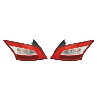 Rareelectrical - New Pair Of Tail Lights Compatible With Nissan Maxima 2009 2010 By Part Numbers Ni2801193 265509N00b - Image 2