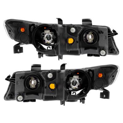 Rareelectrical - New Pair Of Hid Headlight Compatible With Acura Tsx Base Sedan 4-Door 2.4L 2354Cc 144Cu 2004 By Part - Image 2