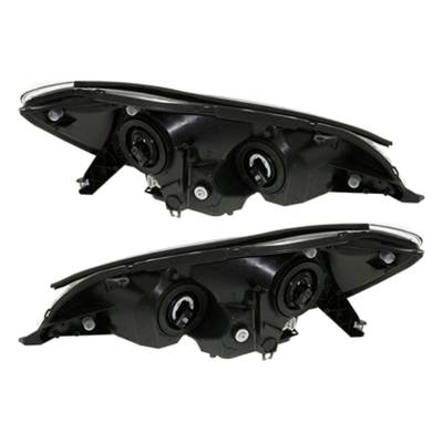 Rareelectrical - New Pair Of Headlight Compatible With Toyota Sienna Mini Passenger Van 2004-2005 By Part Number - Image 2