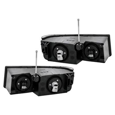 Rareelectrical - New Pair Of Headlight Compatible With Chevrolet Avalanche 1500 Ls Lt 5.3L 4 Door 2005-2006 By Part - Image 2