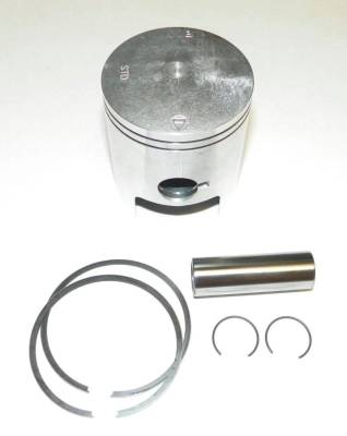 Rareelectrical - New Jet Ski Piston Kit Compatible With Std. Bore 65Mm Polaris 1992 1993 1994 1995 Sl 650 3240091 - Image 3
