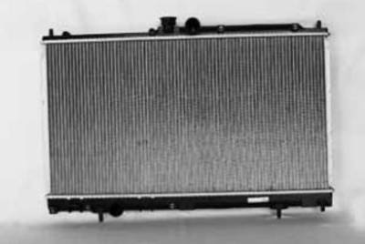 New Radiator Assembly Compatible With Mitsubishi 03-07 Lancer 2.0L L4 2000Cc Evolution Mr464612 3382