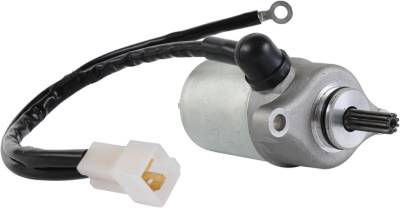 Rareelectrical - New Starter Compatible With Yamaha Scooter Xc50 Vino 2006-2011 3B3-H1800-00-00 3B3h18000100 - Image 1