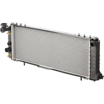 Rareelectrical - New 1.5 In. Radiator Compatible With Jeep Cherokee Briarwood 6 Cyl 4.0L Comanche Eliminator 6 Cyl - Image 2