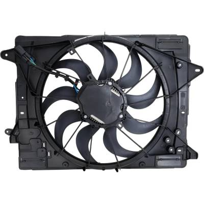 Rareelectrical - New Single Cooling Fan Assembly Compatible With Ford Lincoln Corsair Base 4 Cyl 2.0L Escape St-Line - Image 2