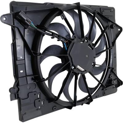 Rareelectrical - New Single Cooling Fan Assembly Compatible With Ford Lincoln Escape Se Hybrid 4 Cyl 2.5L Escape - Image 3