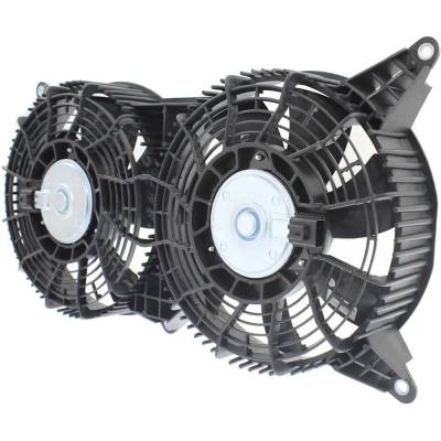Rareelectrical - New A/C Condenser Cooling Fan Assembly Compatible With Cadillac Srx Base 6 Cyl 3.6L Sts Platinum 8 - Image 2