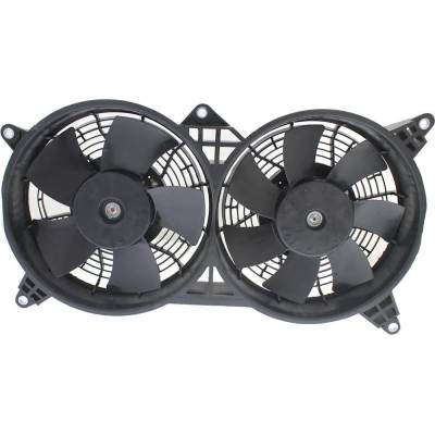 Rareelectrical - New A/C Condenser Cooling Fan Assembly Compatible With Cadillac Srx Base 6 Cyl 3.6L Sts Platinum 8 - Image 5