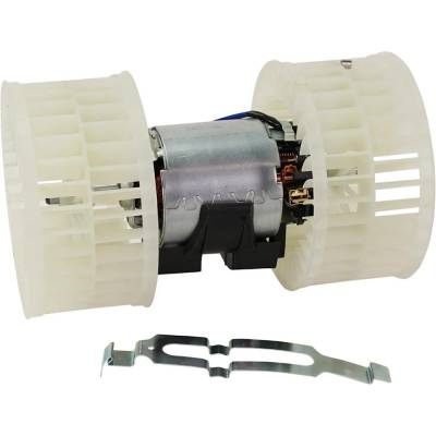 Rareelectrical - New Dual Fan Blower Motor Compatible With Mercedes Benz 300D All Submodels E420 All Submodels E300 - Image 1