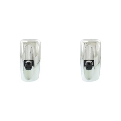 Rareelectrical - New Pair Of Chrome Door Mirrors Fits Freightliner Heavy Duty M2 100 2004-15 2016 - Image 2