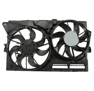 Rareelectrical - New Dual Radiator And Condenser Fan Compatible With Ford Taurus 2013-2016 Dg1z-8C607-A Dg1z8c607a - Image 4