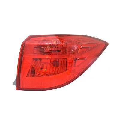 Rareelectrical - New Outer Right Tail Light Fits Toyota Corolla Xse 2017-18 8155002B10 To2805131 - Image 2