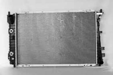 Rareelectrical - New Radiator Assembly Compatible With Ford 95-97 Crown Victoria 4.6L V8 281 Cid F5vy8005c Cu1737 - Image 2