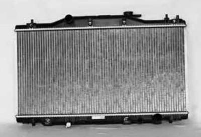 Rareelectrical - New Radiator Assembly Compatible With Acura 02-06 Rsx 2.0L L4 1998Cc 122 Cid Ac3010133 Cu2412 2915 - Image 2