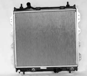 Rareelectrical - New Radiator Assembly Compatible With Chrysler 01-09 2.4L L4 2429Cc 148Cc 8012298 9908 Cr37001a - Image 3