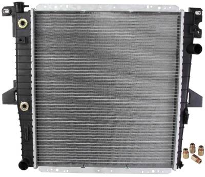 Rareelectrical - New Radiator Assembly Compatible With Mercury 97-01 Mountaineer 5.0L V8 302 Cid Fd37080a Cu2308 1816 - Image 1