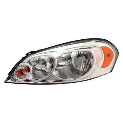 New Left Headlight Compatible With Chevrolet Monte Carlo Ls Lt Coupe 2006-2007 By Part Number