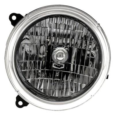 New Driver Side Headlight Compatible With Jeep Liberty Sport Utility 2002-2003 By Part Number
