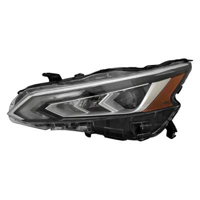New Left Headlight Compatible With Nissan Altima Sedan 2019 By Part Number 26060-6Ca5b 260606Ca5b
