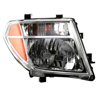 New Right Side Halogen Headlight Compatible With Nissan Frontier Se Crew Extended 2005-2008 By Part
