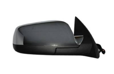 New Rh Door Mirror Compatible With Gmc 10-11 Terrain Chrome Power W/ Heat Gm1321393 20858713