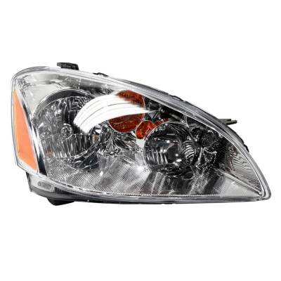 Rareelectrical - New Right Halogen Headlight Compatible With Nissan Altima Base Sedan 2002 2003 2004 By Part Number - Image 1
