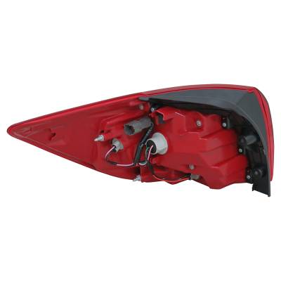 Rareelectrical - New Halogen Outer Right Tail Light Compatible With Kia Sportage Lx Sport Utility 4 Door 2.4L 2014 - Image 2